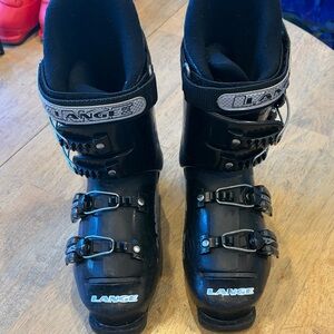 Lange Black Ski Boots 22.5